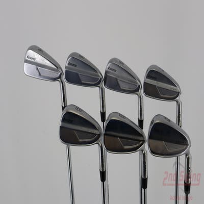 Ping i525 Iron Set 4-PW True Temper Dynamic Gold S300 Steel Stiff Right Handed Black Dot 38.0in
