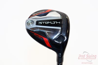 TaylorMade Stealth Plus Fairway Wood 3 Wood 3W 15° PX HZRDUS Smoke Black 60 Graphite X-Stiff Right Handed 44.25in
