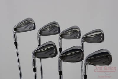 Ping i210 Iron Set 4-PW Nippon NS Pro 850GH Steel Regular Left Handed Black Dot 37.75in