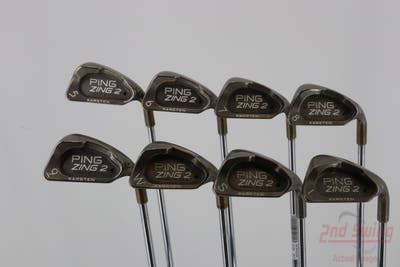 Ping Zing 2 Iron Set 5-PW SW LW Ping JZ Steel Regular Right Handed Black Dot 39.0in