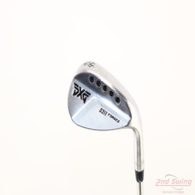 PXG 0311 Forged Chrome Wedge Sand SW 56° 10 Deg Bounce True Temper Elevate 95 Steel Regular Right Handed 35.25in