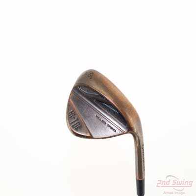 TaylorMade Milled Grind HI-TOE 3 Copper Wedge Lob LW 58° 10 Deg Bounce FST KBS Hi-Rev 2.0 115 Steel Wedge Flex Right Handed 35.0in