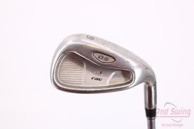 TaylorMade Rac OS Single Iron 9 Iron Stock Steel Shaft Steel Stiff Right Handed 37.0in