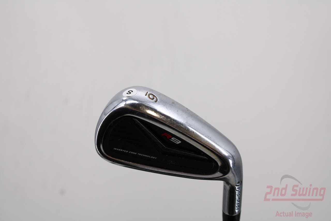 TaylorMade R9 Single Iron 6 Iron FST KBS 90 Steel Stiff Right Handed 37.5in