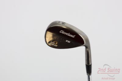 Cleveland CG15 Black Pearl Wedge Sand SW 56° 10 Deg Bounce Cleveland Traction Wedge Steel Wedge Flex Right Handed 35.5in