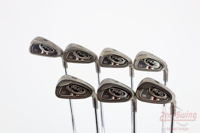 Ping i15 Iron Set 4-PW Ping CFS Steel Regular Right Handed Red dot 38.0in