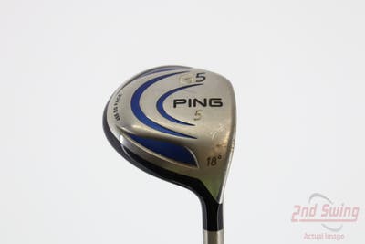 Ping G5 Fairway Wood 5 Wood 5W 18° Grafalloy ProLaunch Blue 75 Graphite Regular Right Handed 42.5in
