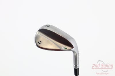 TaylorMade Milled Grind 4 Chrome Wedge Sand SW 56° 12 Deg Bounce FST KBS Tour Lite Steel Regular Right Handed 35.25in