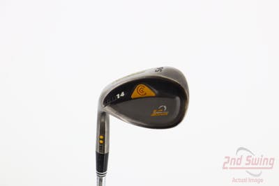 Cleveland CG14 Gunmetal Wedge Sand SW 56° Cleveland Traction Wedge Steel Wedge Flex Left Handed 35.5in