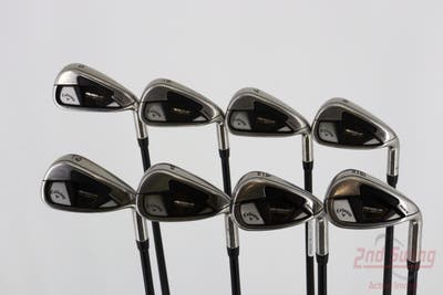 Callaway Rogue ST Max Iron Set 5-PW AW GW Project X Cypher 50 Graphite Senior Right Handed 38.25in