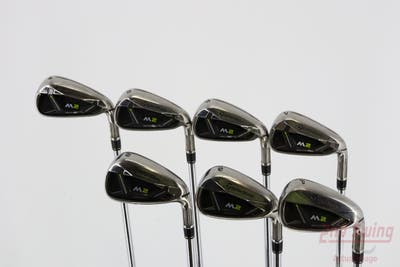 TaylorMade 2019 M2 Iron Set 4-PW TM Reax 88 HL Steel Stiff Right Handed 38.75in