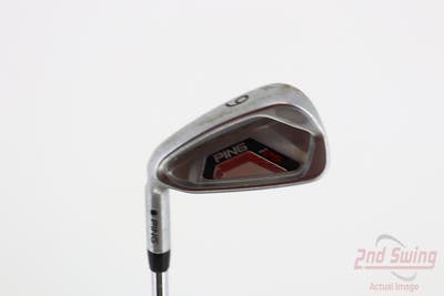 Ping I25 Single Iron 6 Iron Ping TFC 189i Steel Stiff Left Handed Black Dot 37.5in