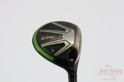 Callaway GBB Epic Fairway Wood 3 Wood 3W 15° Project X HZRDUS Black 62 6.0 Graphite Stiff Right Handed 42.5in