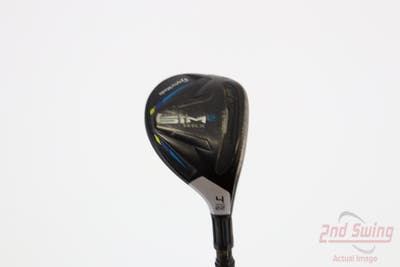 TaylorMade SIM2 MAX Rescue Hybrid 4 Hybrid 22° PX HZRDUS Smoke Black RDX 90 Graphite 6.0 Right Handed 40.25in