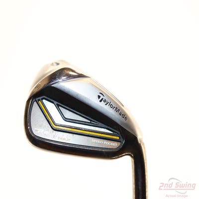 TaylorMade RocketBallz Max Single Iron 6 Iron Stock Steel Shaft Graphite Regular Right Handed 38.0in