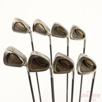 Ping i3 Blade Iron Set 3-PW Stock Graphite Shaft Graphite Regular Right Handed Green Dot +1/2"