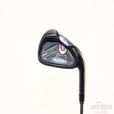 TaylorMade Burner 2.0 Single Iron 6 Iron Stock Steel Shaft Steel Stiff Right Handed 38.5in