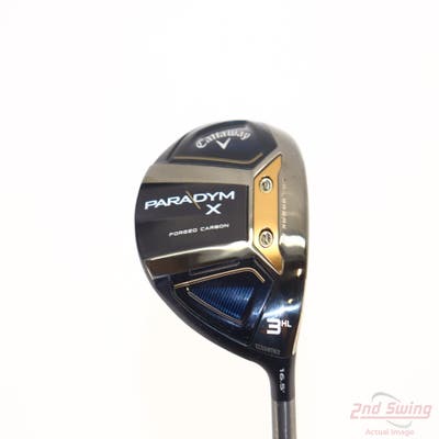 Callaway Paradym X Fairway Wood 3 Wood HL 16.5° Aldila Ascent PL 50 Graphite Senior Right Handed 43.25in