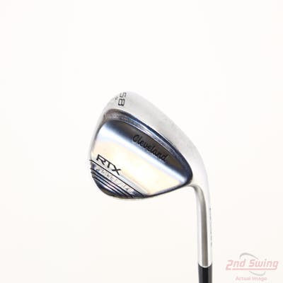 Cleveland RTX Full Face Tour Satin Wedge Lob LW 58° 9 Deg Bounce Dynamic Gold Spinner TI Steel Wedge Flex Right Handed 35.0in