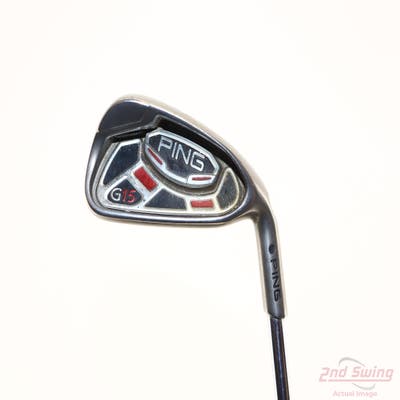 Ping G15 Single Iron 5 Iron Ping AWT Steel Regular Right Handed Black Dot 38.25in