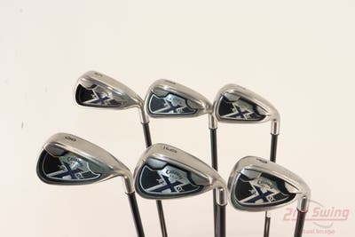 Callaway X-20 Iron Set 5-PW Callaway x-20 graphite iron Graphite Regular Right Handed +1/2" 37.25"