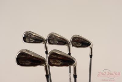 Titleist 718 AP1 Iron Set 6-PW Mitsubishi Kuro Kage Silver TiNi 65 Graphite Regular Right Handed STD