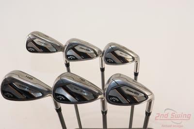 Callaway Mavrik Max Iron Set 6-PW GW Project X Catalyst 65 Graphite Regular Right Handed -1/4"