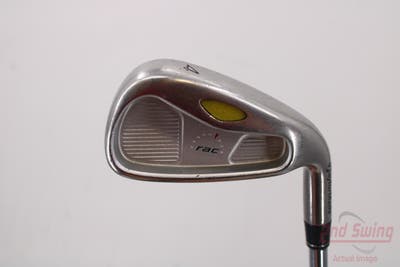 TaylorMade Rac OS Single Iron 4 Iron Stock Steel Shaft Steel Stiff Right Handed 38.5in