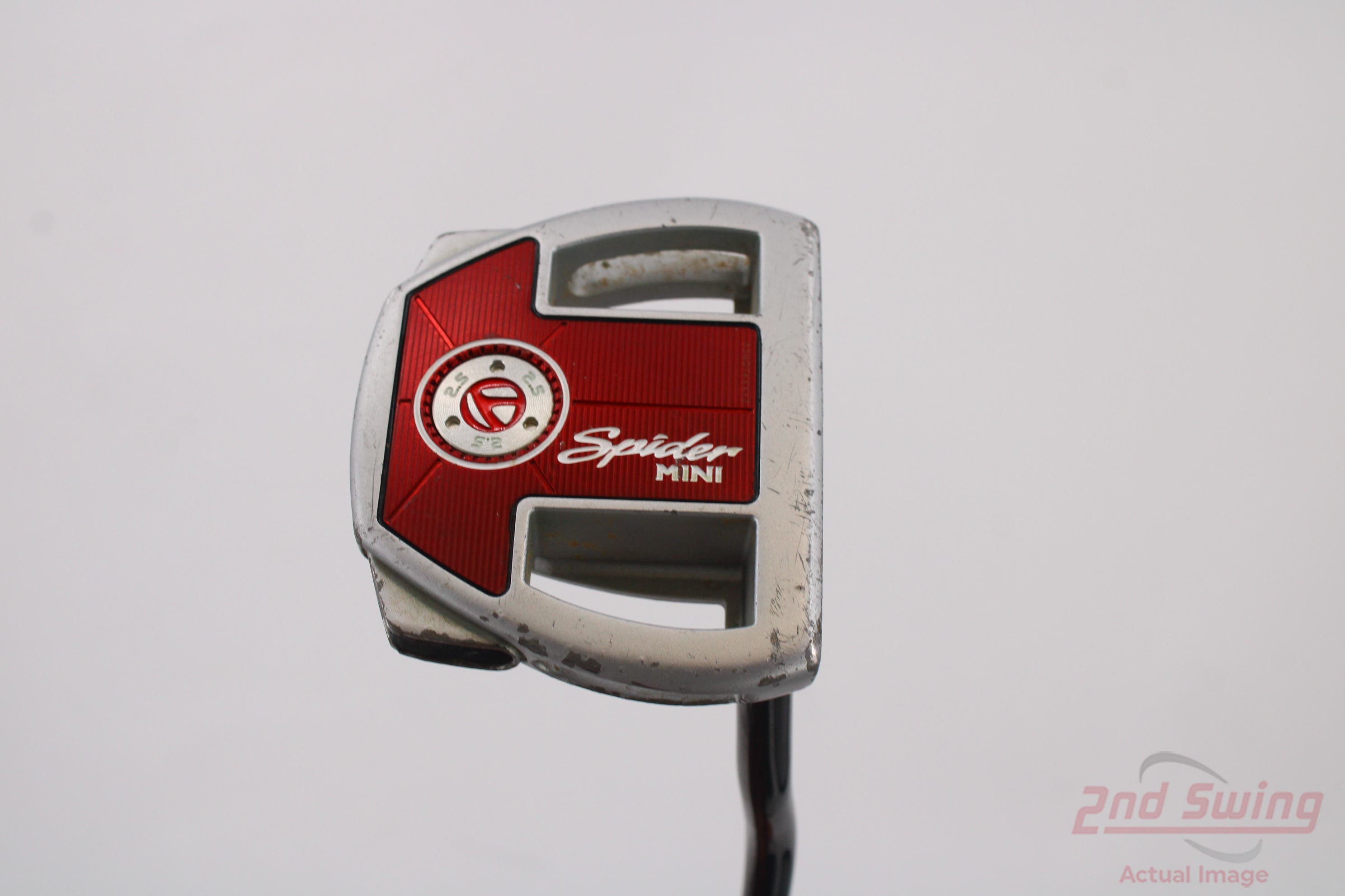 TaylorMade Spider Mini Diamond Silver Putter Face Balanced Steel Right