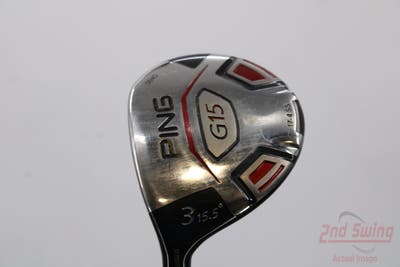 Ping G15 Fairway Wood 3 Wood 3W 15.5° Ping TFC 149F Graphite Regular Left Handed 43.0in