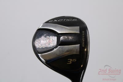 Tour Edge Exotics CBX Fairway Wood 3 Wood 3W 15° Project X HZRDUS Yellow 65 5.5 Graphite Regular Right Handed 43.75in