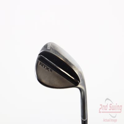 Cleveland RTX 6 ZipCore Black Satin Wedge Lob LW 58° 10 Deg Bounce Dynamic Gold Spinner TI Steel Wedge Flex Right Handed 35.0in