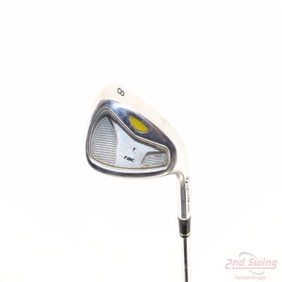TaylorMade Rac LT 2005 Single Iron 8 Iron Stock Steel Shaft Steel Stiff Right Handed 36.5in