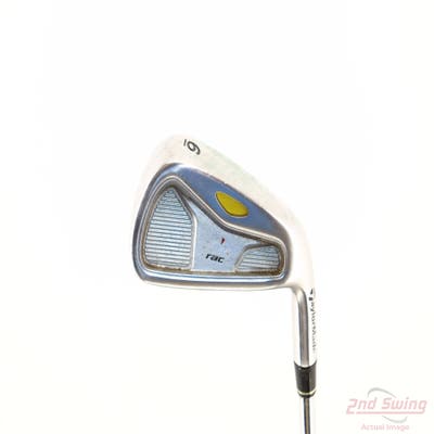 TaylorMade Rac LT 2005 Single Iron 6 Iron Stock Steel Stiff Right Handed 37.75in