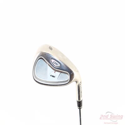 TaylorMade Rac OS 2005 Single Iron 8 Iron Stock Steel Shaft Steel Regular Right Handed 36.5in