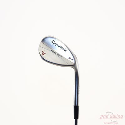 TaylorMade Milled Grind Satin Chrome Wedge Lob LW 58° 11 Deg Bounce SB True Temper Dynamic Gold Steel Wedge Flex Right Handed 35.0in
