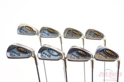 Ping i3 Blade Iron Set 3-PW Ping JZ Steel Stiff Right Handed White Dot +1" 37.75"