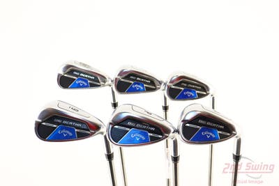 Callaway Big Bertha REVA Womens Iron Set 6-GW Callaway RCH Iron 45 Graphite Ladies Right Handed STD 36.5"