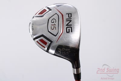 Ping G15 Draw Fairway Wood 3 Wood 3W 15.5° Ping TFC 149F Graphite Regular Right Handed 42.75in