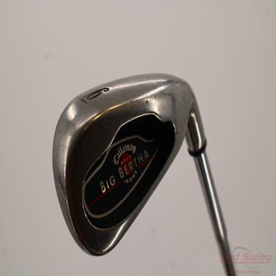 Callaway 2004 Big Bertha Single Iron 6 Iron Stock Steel Shaft Steel Uniflex Right Handed 37.5in