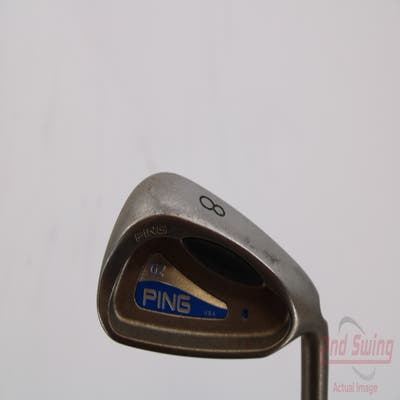 Ping G2 Single Iron 8 Iron Stock Steel Shaft Steel Stiff Right Handed Blue Dot 36.5in