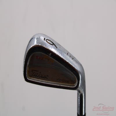Titleist 695 CB Forged Single Iron 6 Iron Stock Steel Shaft Steel Stiff Right Handed 37.75in