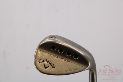 Callaway MD3 Milled Chrome S-Grind Wedge Sand SW 56° 10 Deg Bounce S Grind Project X 6.0 Steel Stiff Right Handed 35.0in