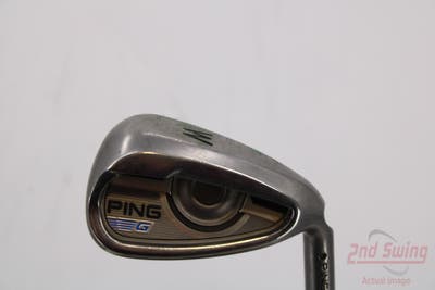 Ping 2016 G Single Iron Pitching Wedge PW Ping CFS Graphite Graphite Regular Right Handed Black Dot 35.75in