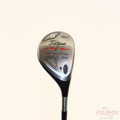 Titleist 904 F Fairway Wood 3 Wood 3W 15° Titleist Fujikura Speeder Graphite Stiff Right Handed 43.0in