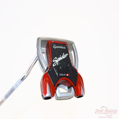 TaylorMade Spider Tour Silver L Neck Putter Steel Left Handed 30.5in