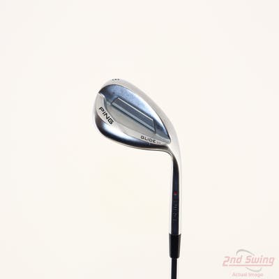Ping Glide 3.0 Wedge Lob LW 58° 10 Deg Bounce Z-Z 115 Wedge Steel Wedge Flex Right Handed Red dot 35.25in