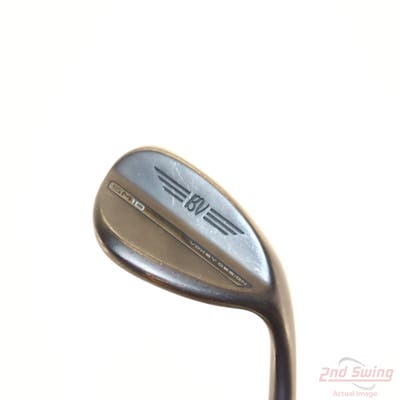 Titleist Vokey SM10 Jet Black Wedge Lob LW 60° 14 Deg Bounce K Grind Stock Steel Shaft Steel Wedge Flex Right Handed 35.25in