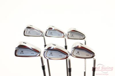 Miura CB-302 Iron Set 5-PW Aerotech SteelFiber i95 Private Reserve Graphite Regular Right Handed +1/4"