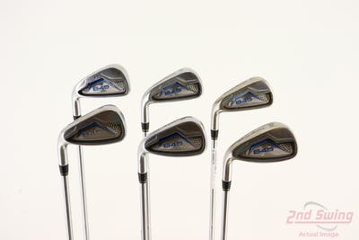 Tommy Armour 845S EVO V-25 Iron Set 5-PW Stock Steel Shaft Steel Uniflex Left Handed -1/4"